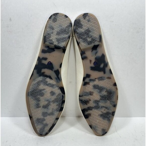 Rothy's The Almond Demi Mule Women's Size 11.5 Vanilla Bean Shoes Flats SlipOn - Picture 5 of 6